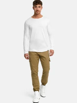 Indicode Herren Cargohose - August in camel