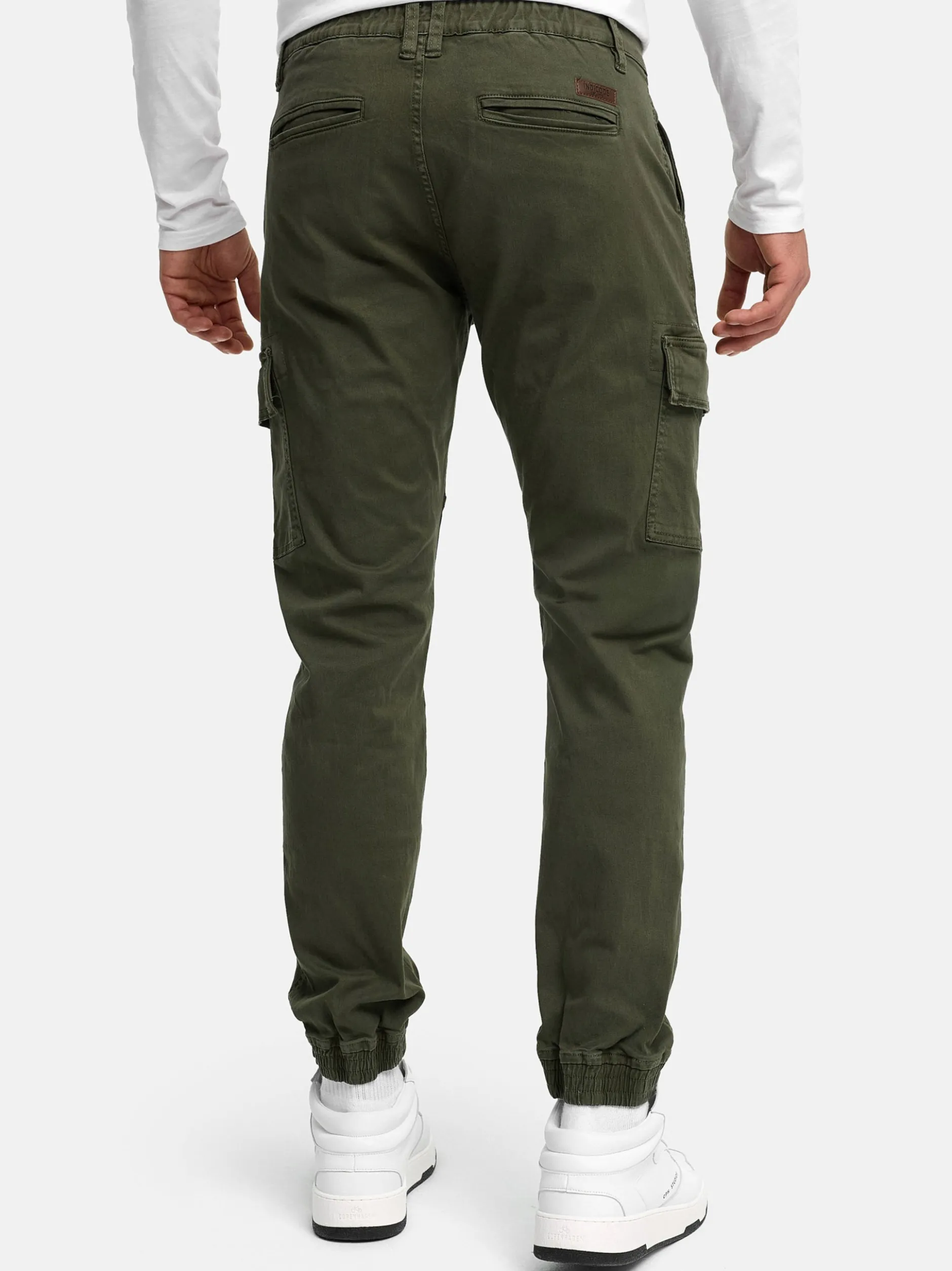 Indicode Herren Cargohose - August in khaki