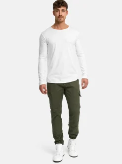 Indicode Herren Cargohose - August in khaki