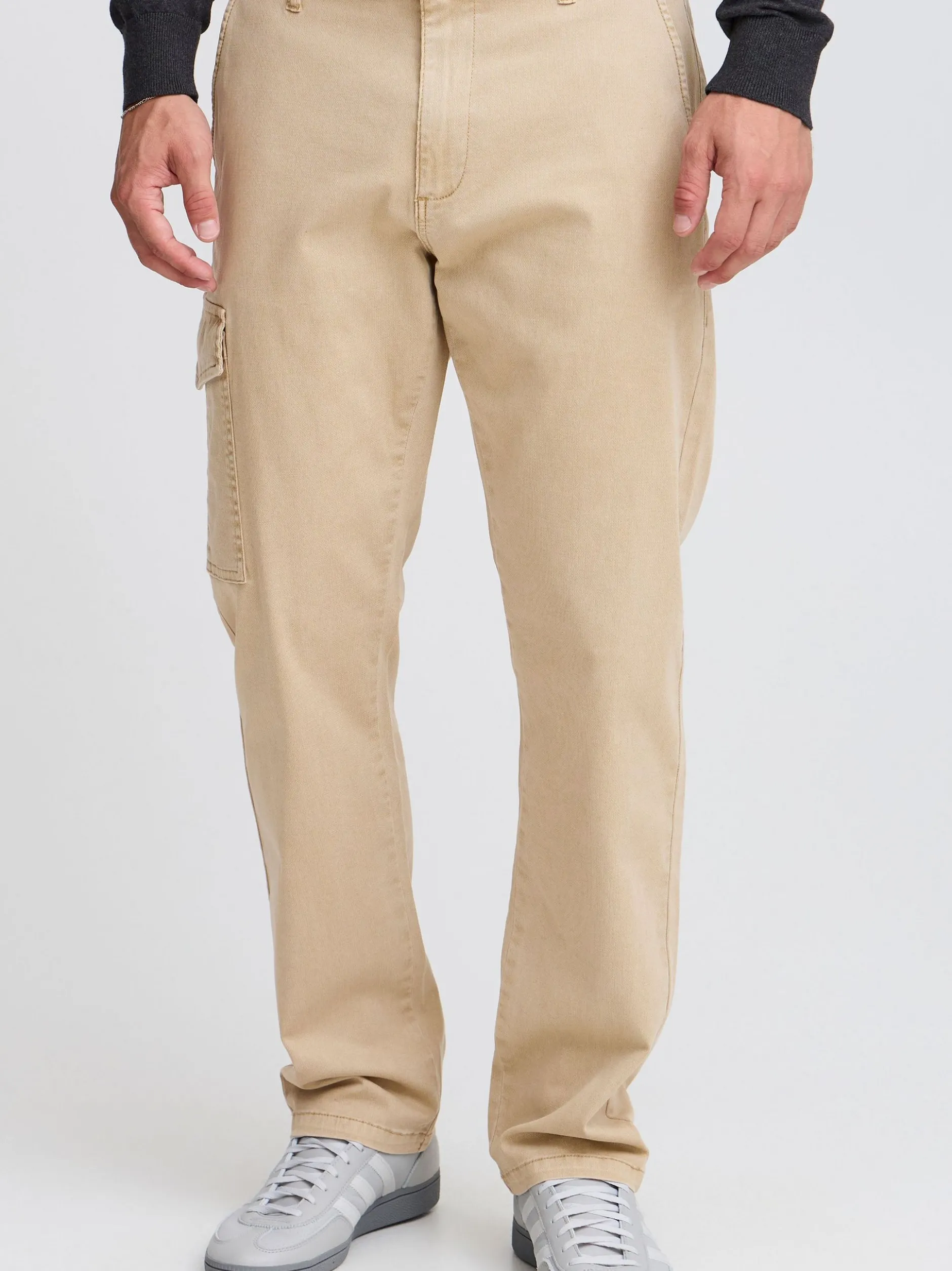 Indicode Herren Cargohose - IDSwillam in beige
