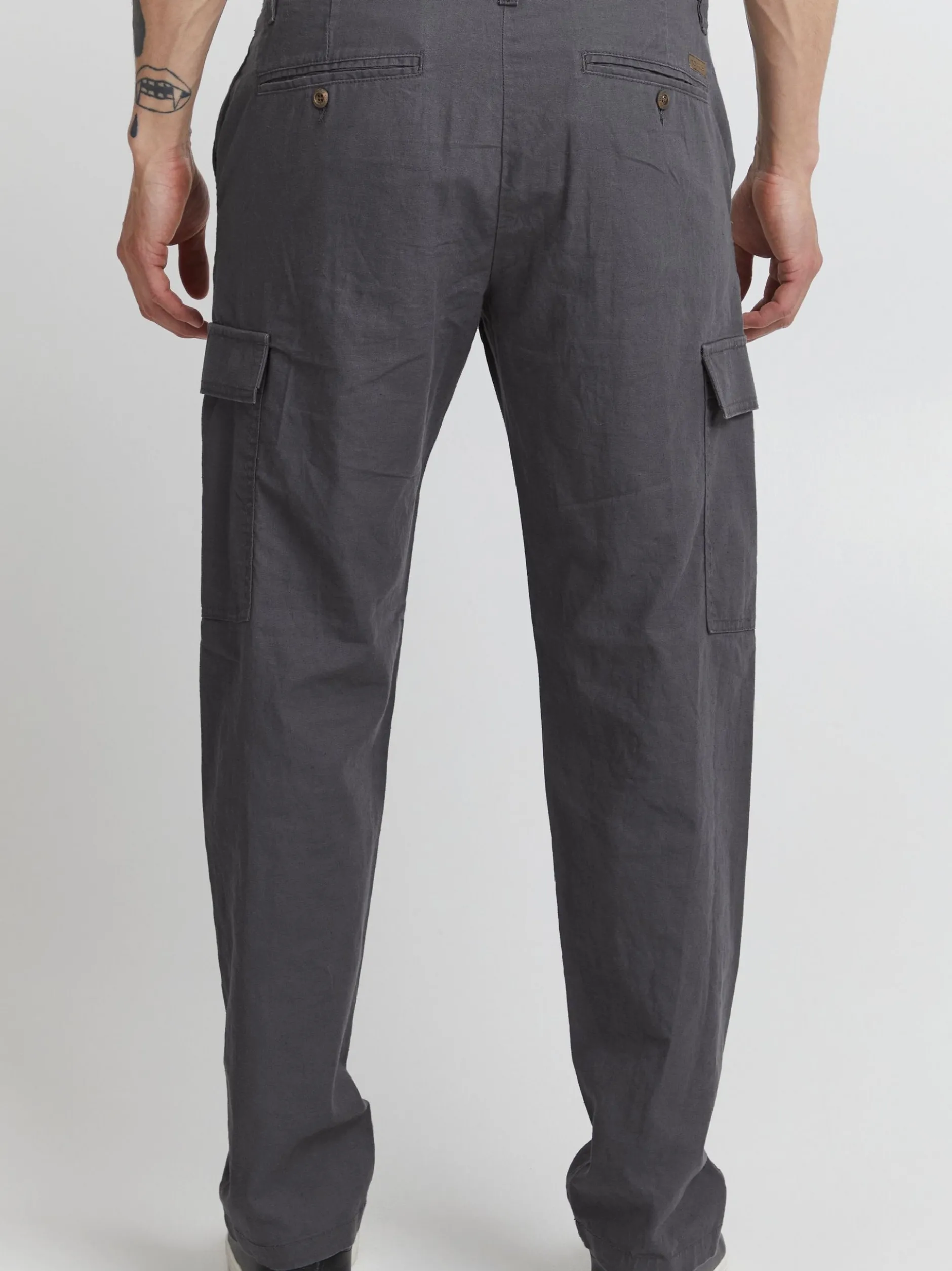 Indicode Herren Cargohose - IDMosat in grau