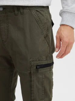 Indicode Herren Cargohose - IDCargas in grün