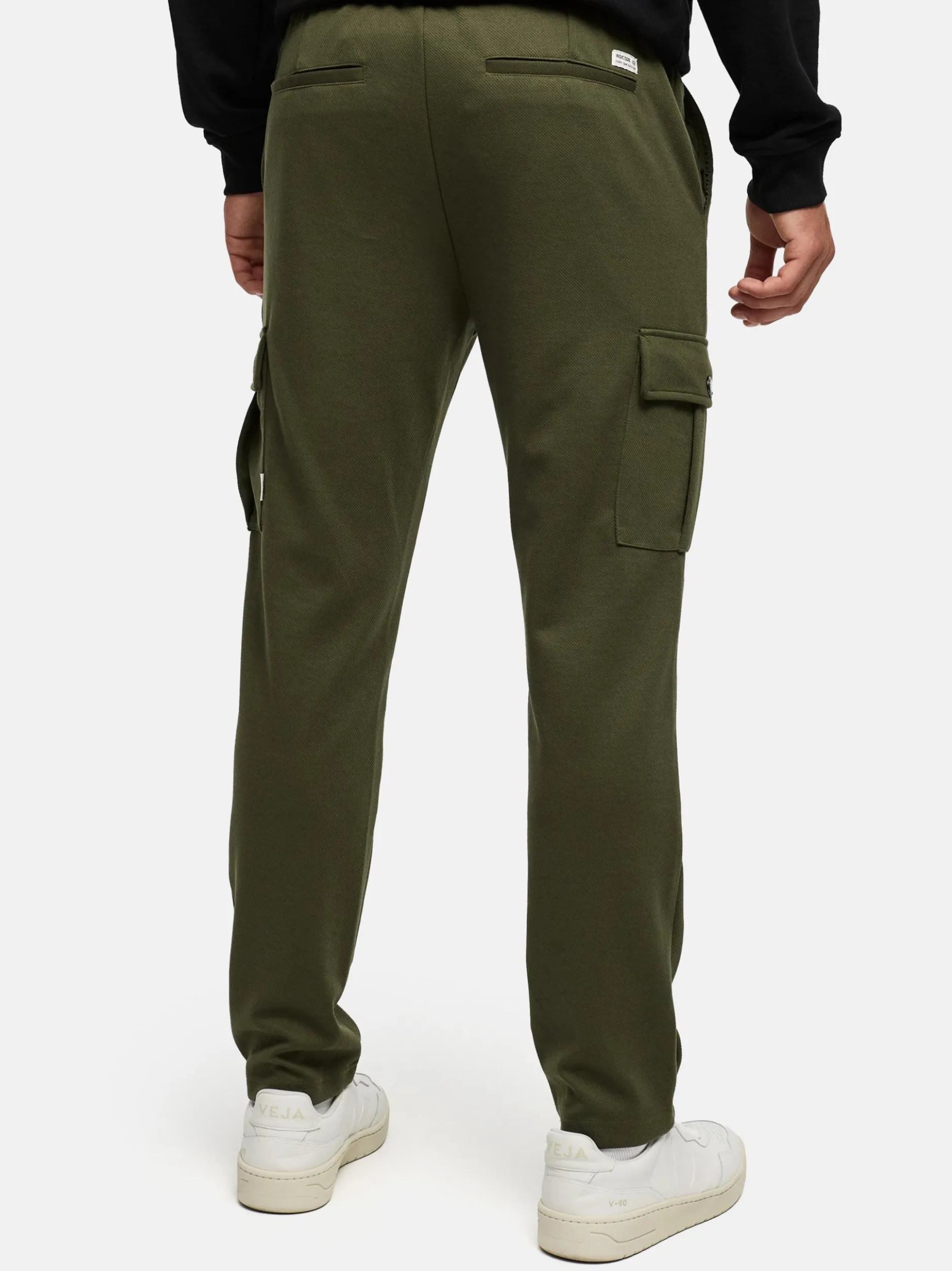 Indicode Herren Cargohose - INNezzo String Cargo in khaki