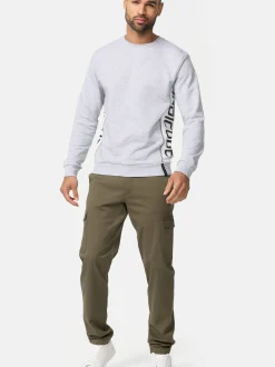 Indicode Herren Cargohose - INWalmie in khaki