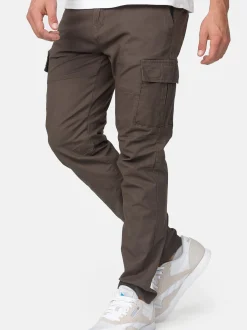 Indicode Herren Cargohose - Mathews in anthrazit