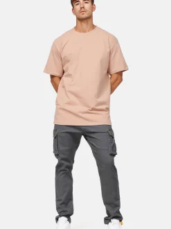 Indicode Herren Cargohose - Mathen in grau