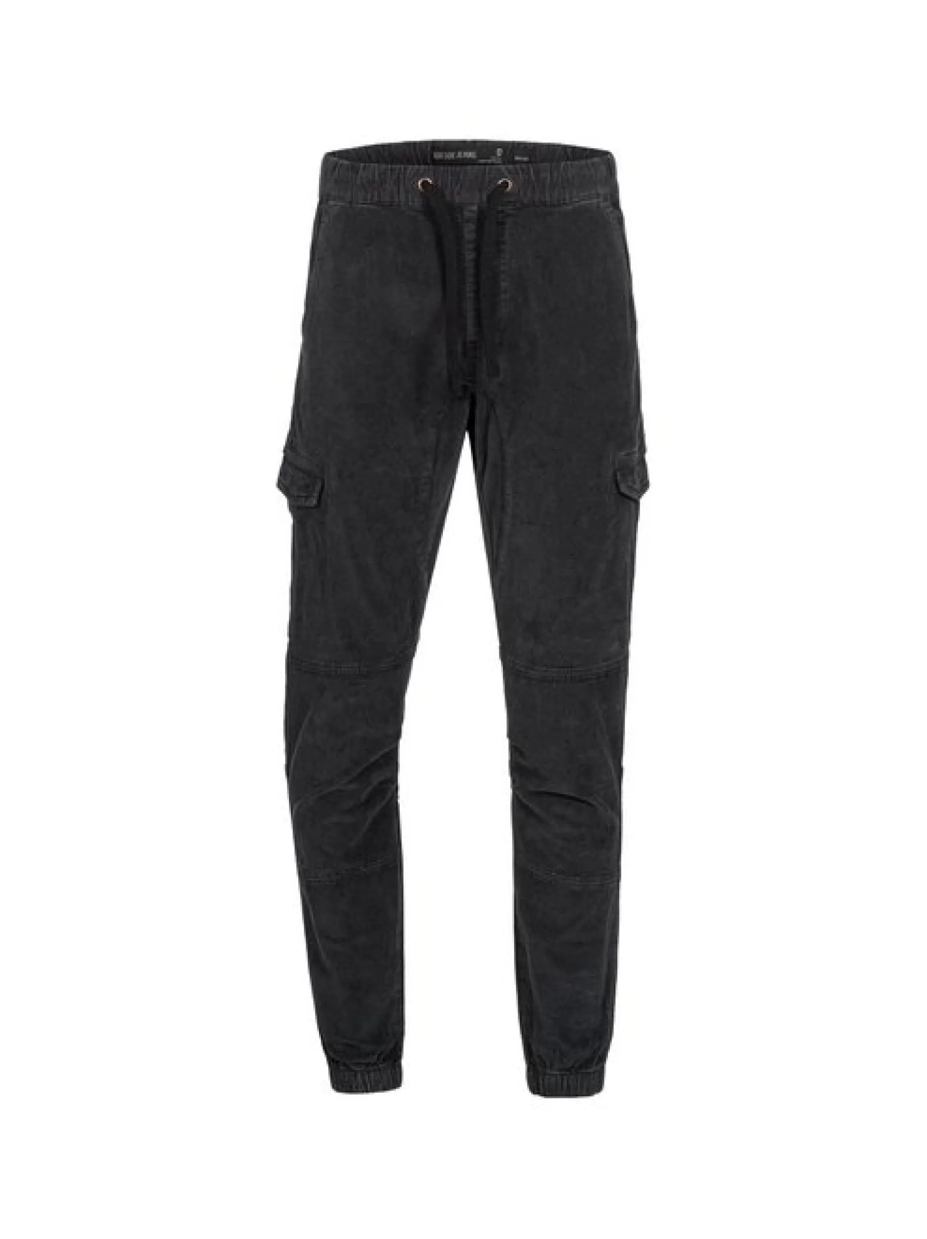 Indicode Herren Cargohose - Walker in schwarz