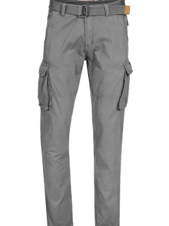 Indicode Herren Cargohose - William in grau