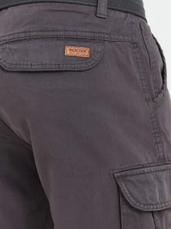 Indicode Herren Cargoshorts - IDCosta in grau