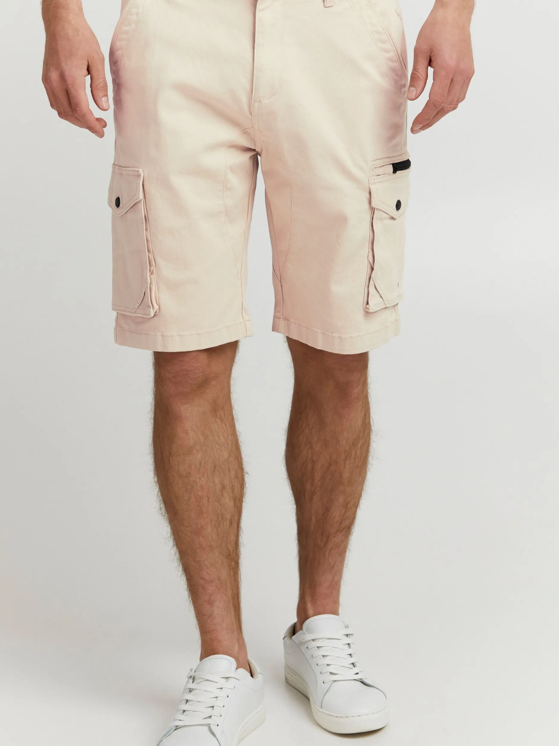 Indicode Herren Cargoshorts - IDRonjo in beige