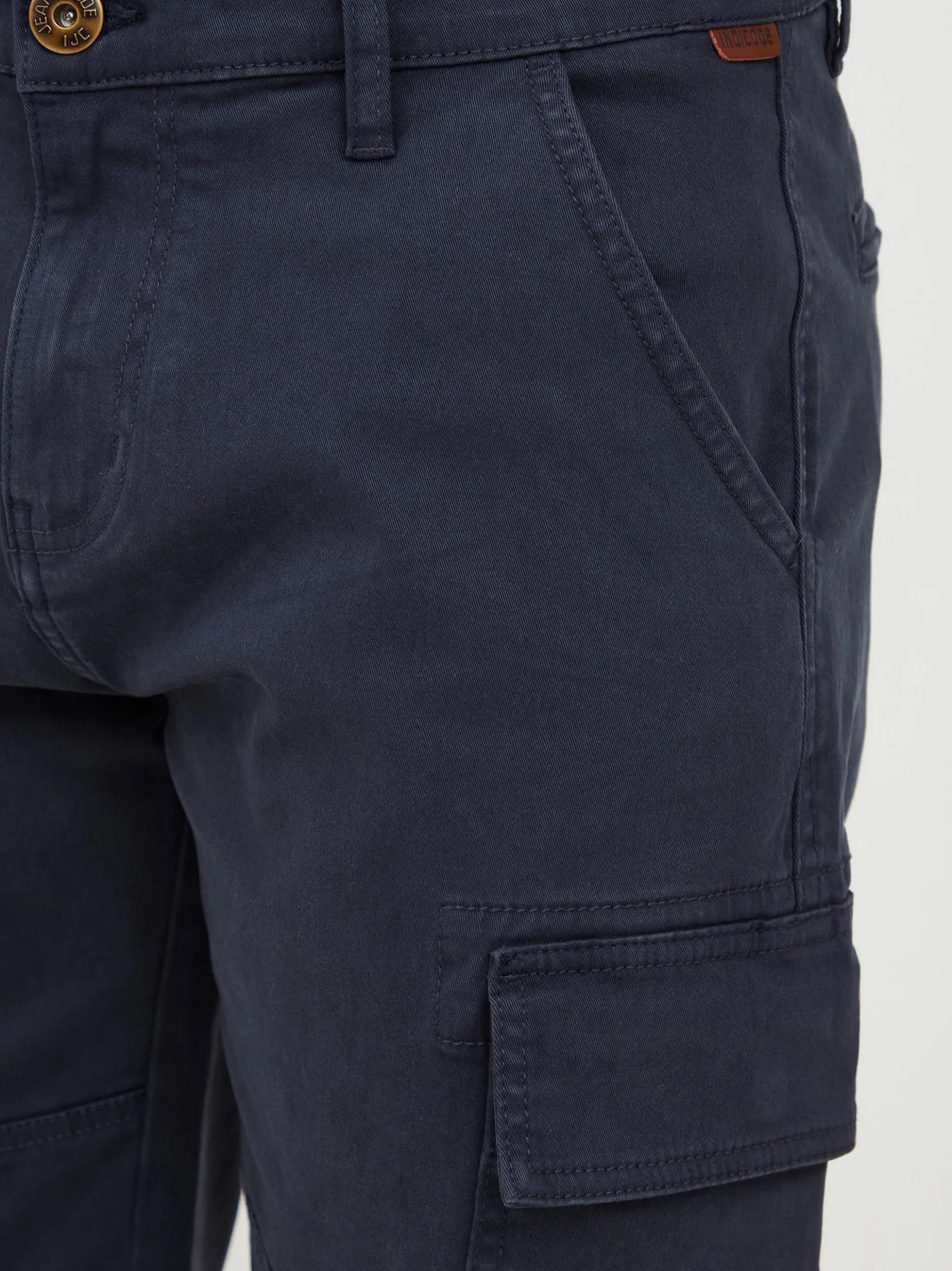 Indicode Herren Cargoshorts - IDBrom in marine