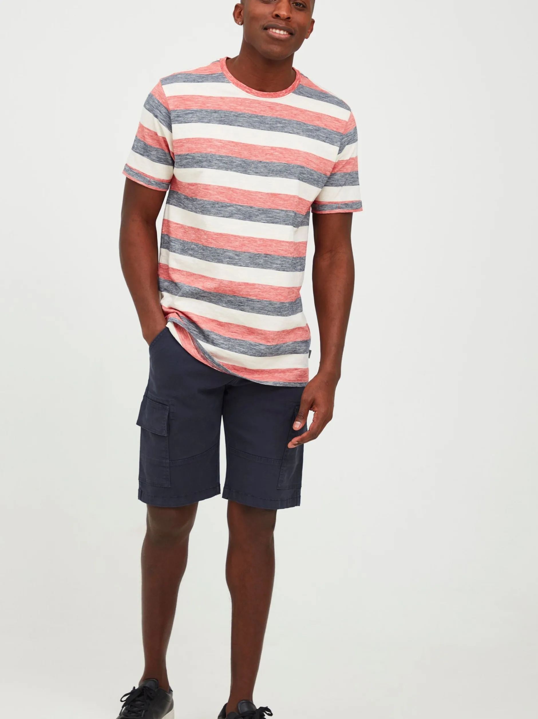 Indicode Herren Cargoshorts - IDBrom in marine