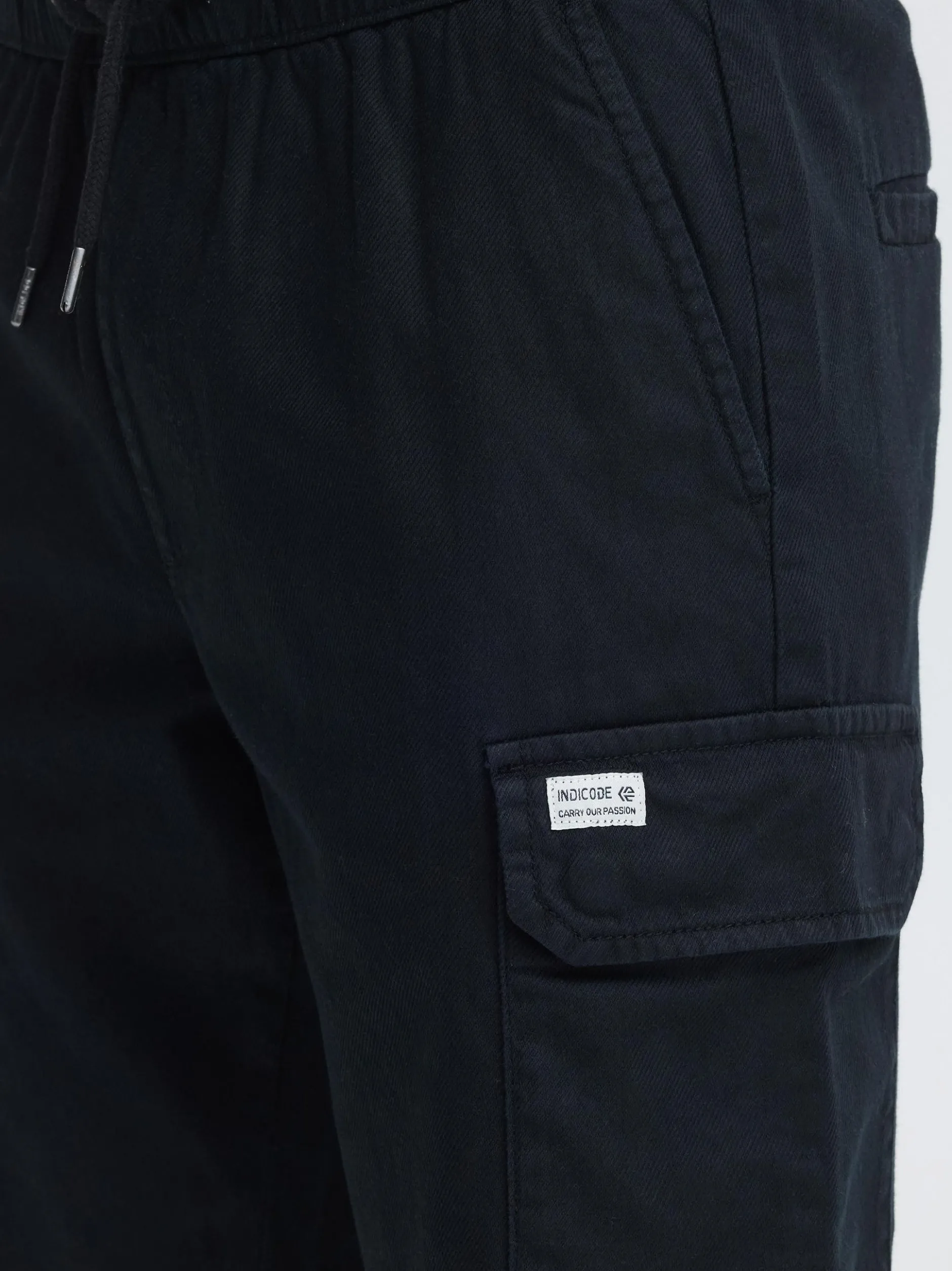 Indicode Herren Cargoshorts - IDZarwyn in schwarz