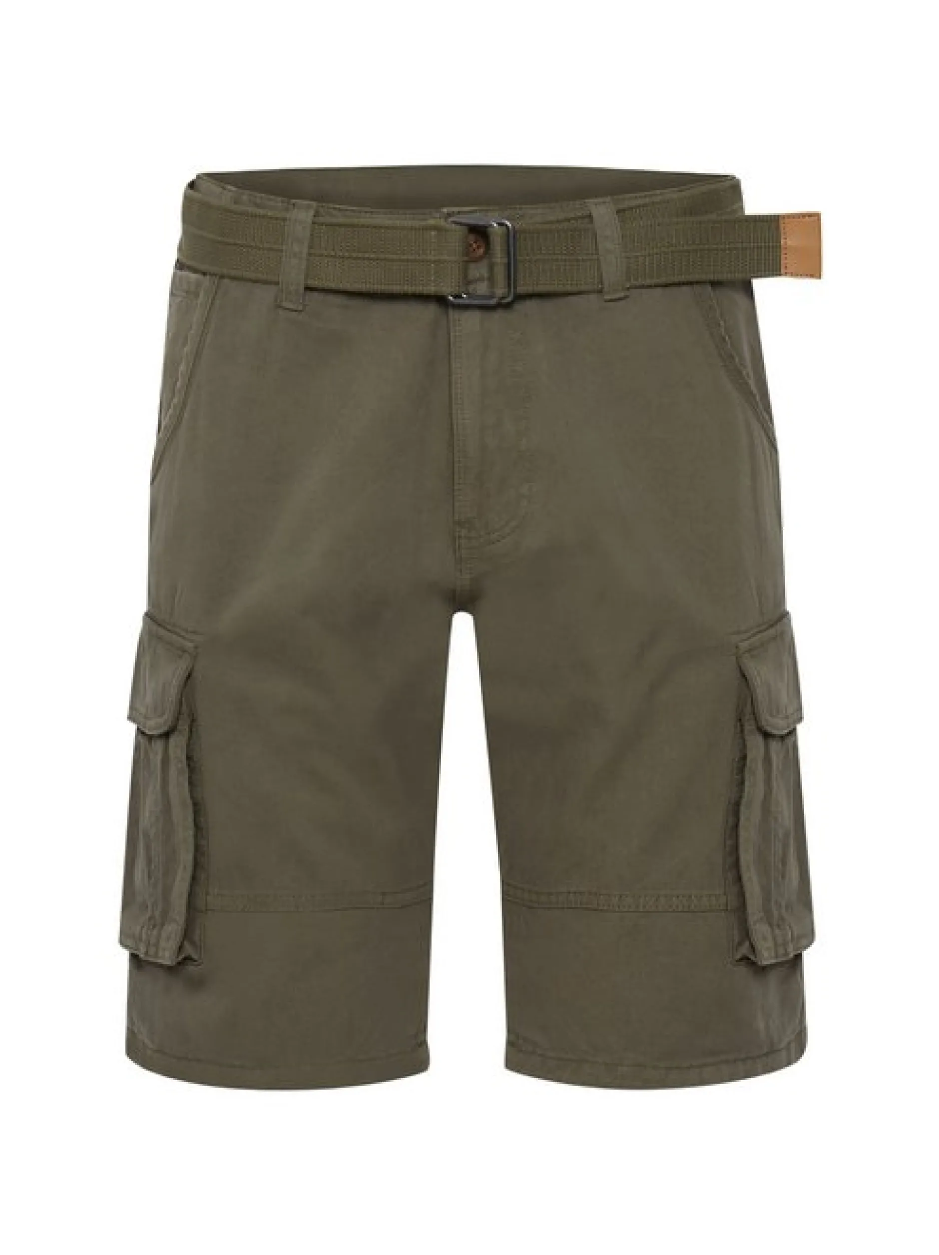 Indicode Herren Cargoshorts - IDCosta in grün