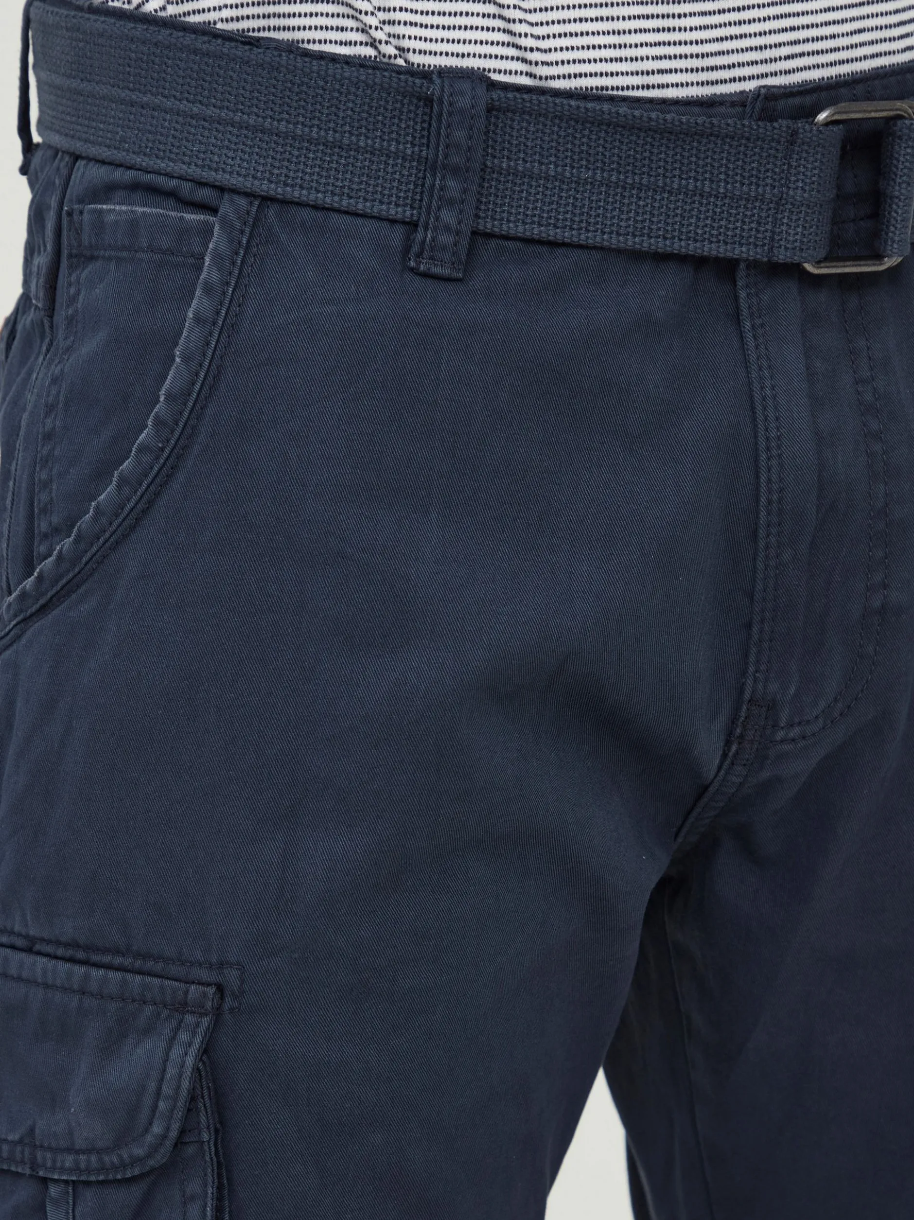Indicode Herren Cargoshorts - IDCosta in marine
