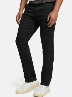 Indicode Herren Chinohose - Eary in schwarz