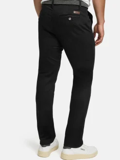 Indicode Herren Chinohose - Eary in schwarz