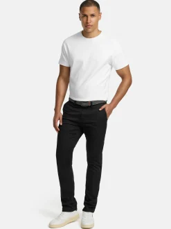 Indicode Herren Chinohose - Eary in schwarz