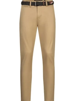 Indicode Herren Chinohose - Eary in beige sand