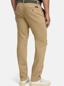 Indicode Herren Chinohose - Eary in beige sand