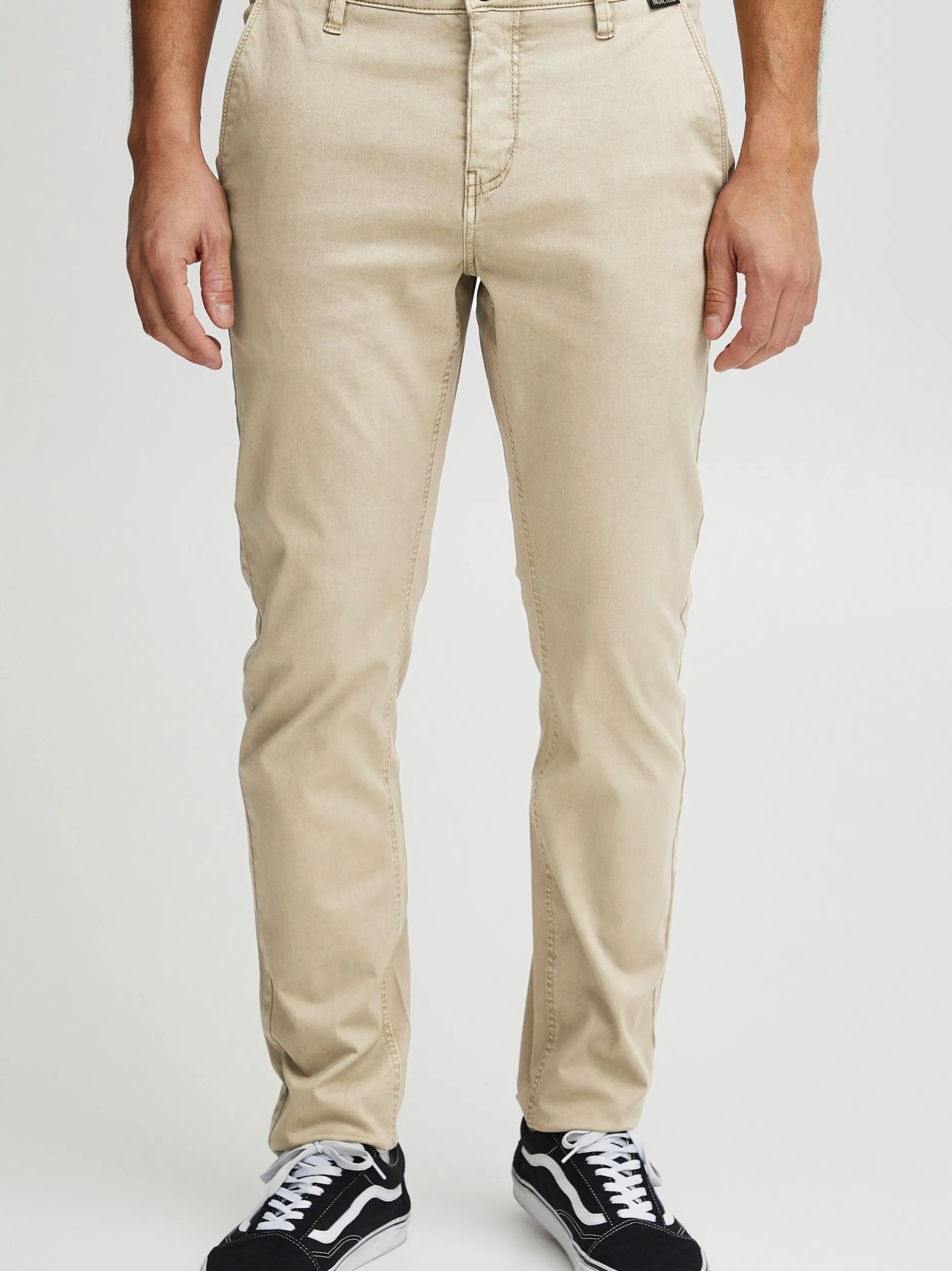 Indicode Herren Chinohose - IDLucas in beige