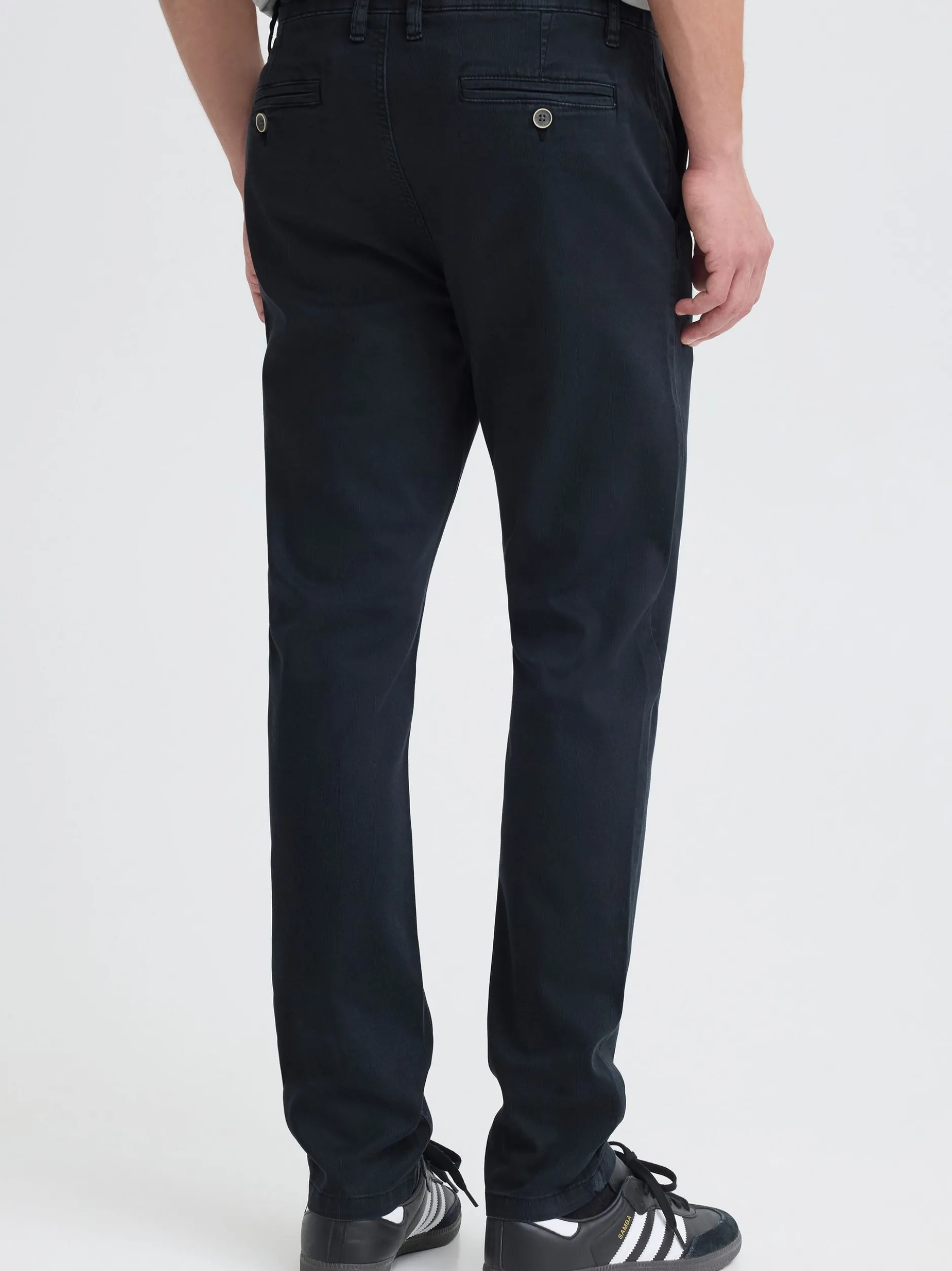 Indicode Herren Chinohose - IDLucas in schwarz