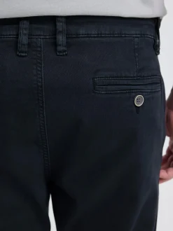 Indicode Herren Chinohose - IDLucas in schwarz