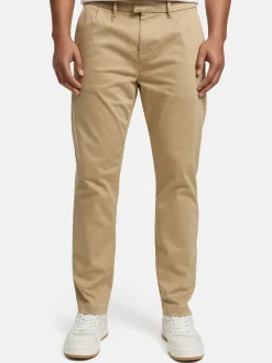 Indicode Herren Chinohose - Ignazo in beige sand