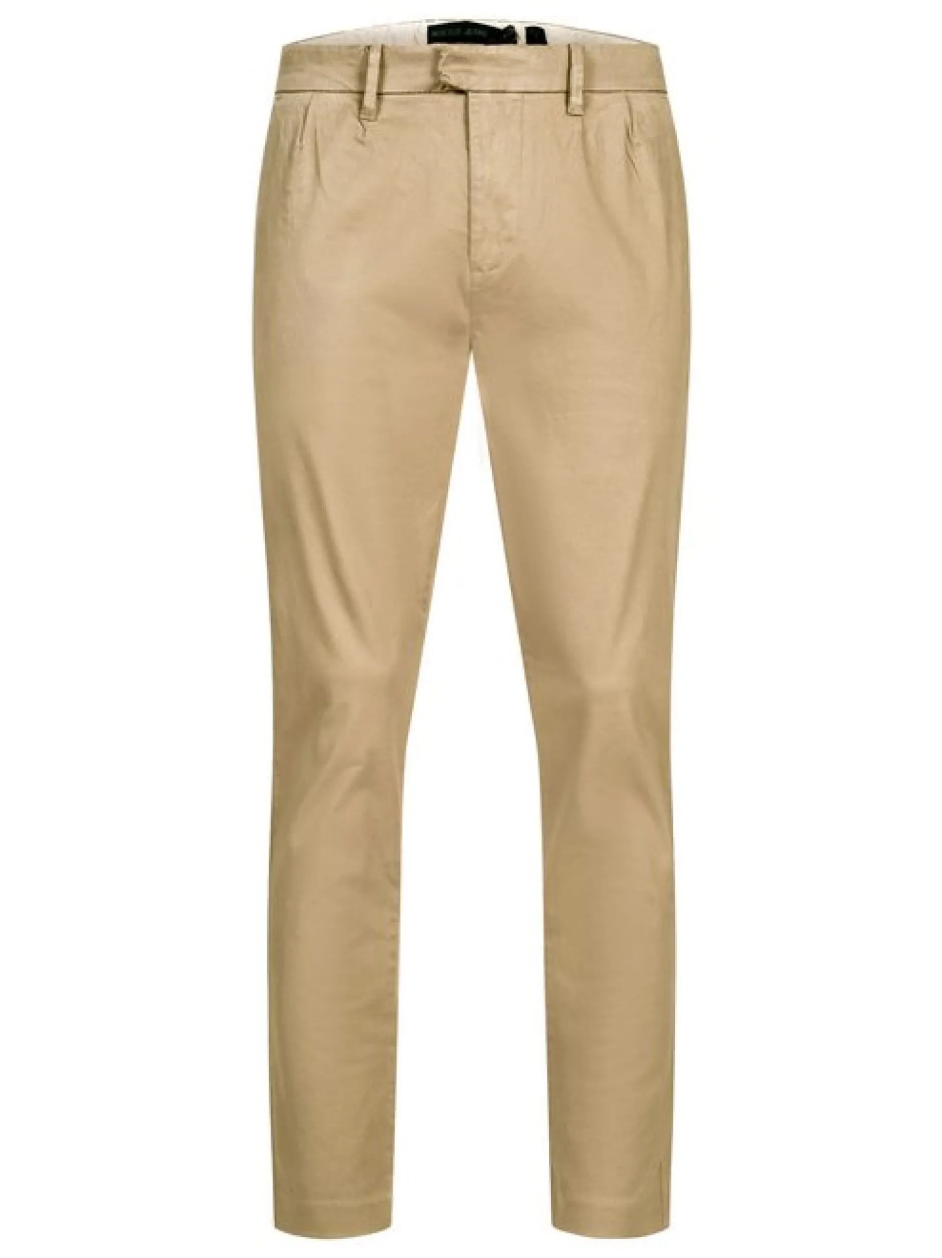 Indicode Herren Chinohose - Ignazo in beige sand