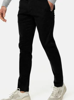 Indicode Herren Chinohose - INKellen in schwarz