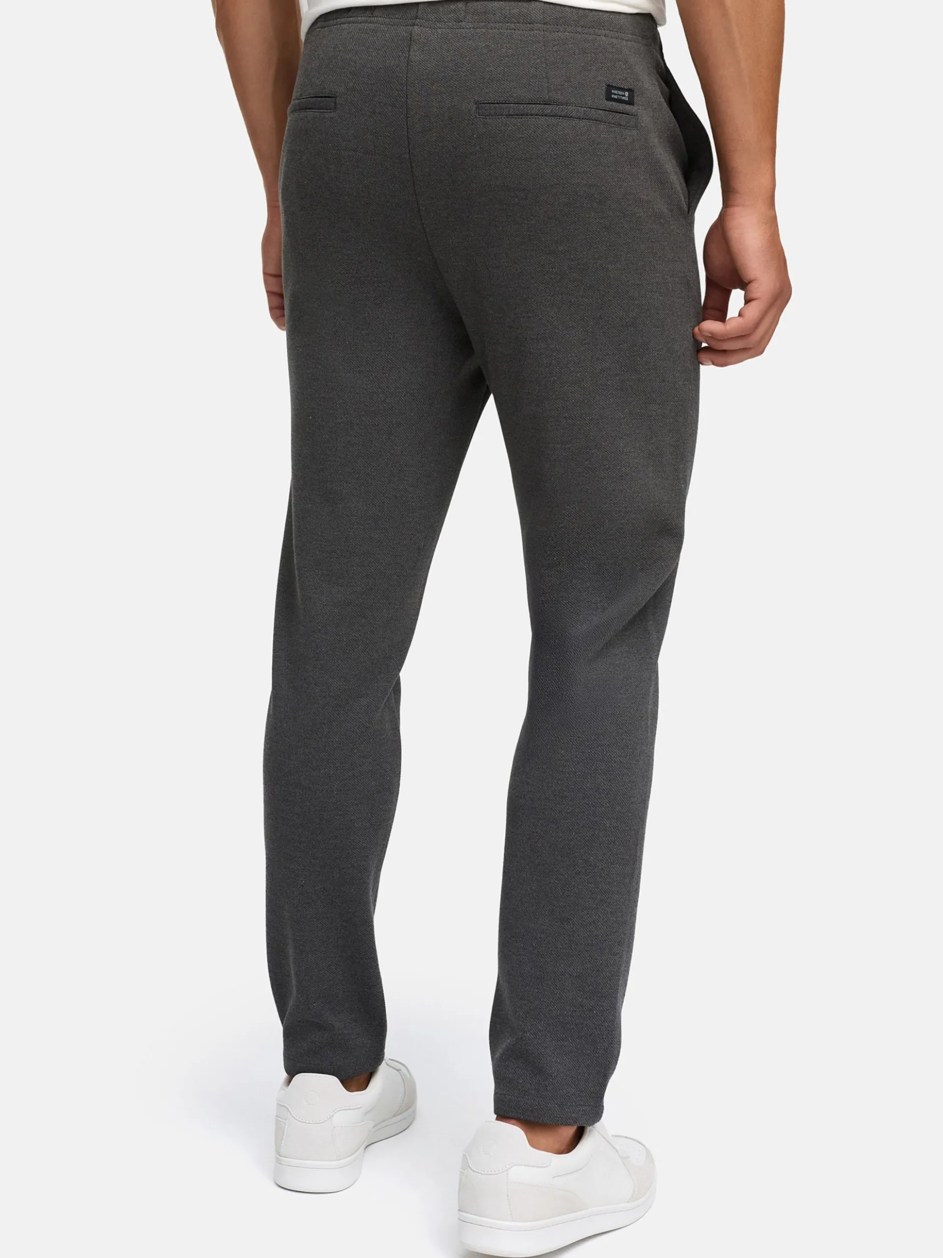 Indicode Herren Chinohose - INCowell Chinohose in anthrazit