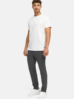Indicode Herren Chinohose - INCowell Chinohose in anthrazit