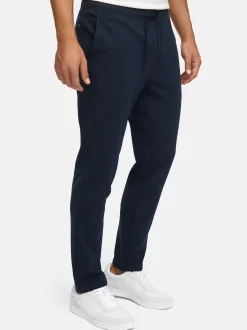 Indicode Herren Chinohose - INCowell Chinohose in blau