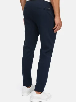 Indicode Herren Chinohose - INCowell Chinohose in blau
