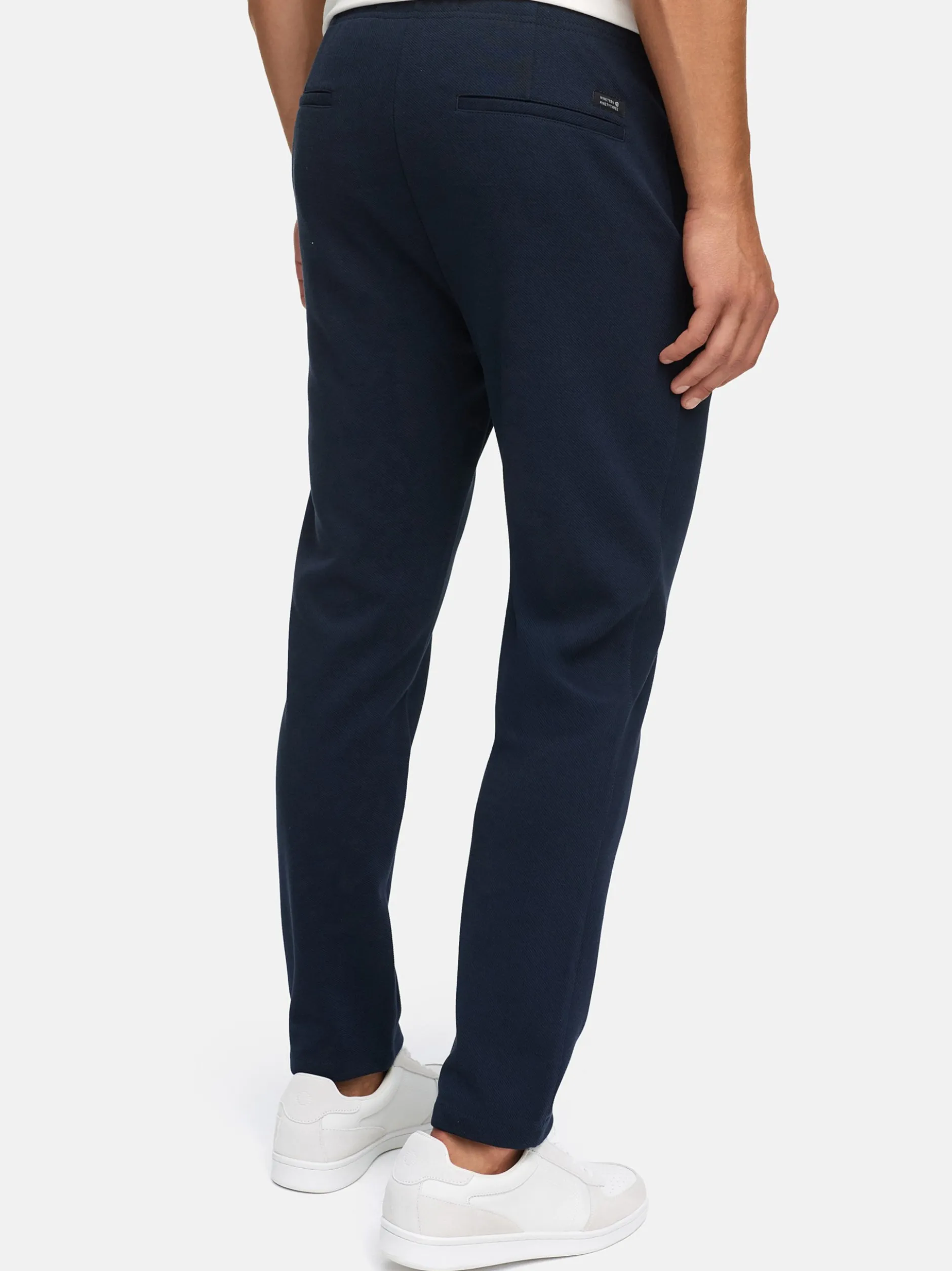 Indicode Herren Chinohose - INCowell Chinohose in blau