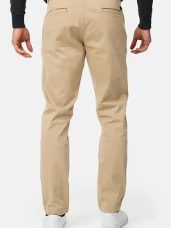 Indicode Herren Chinohose - INKellen in beige sand