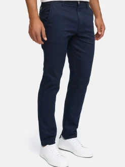 Indicode Herren Chinohose - INDanina in blau marine