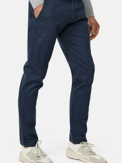 Indicode Herren Chinohose - INKellen in marine