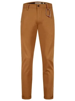 Indicode Herren Chinohose - INMelio Chino in camel