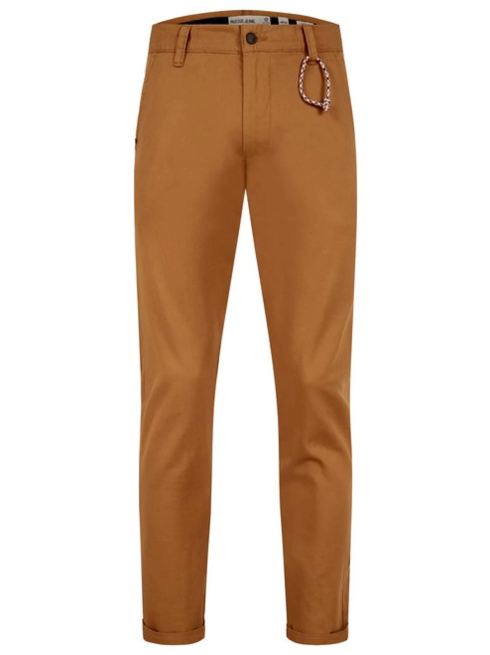 Indicode Herren Chinohose - INMelio Chino in camel
