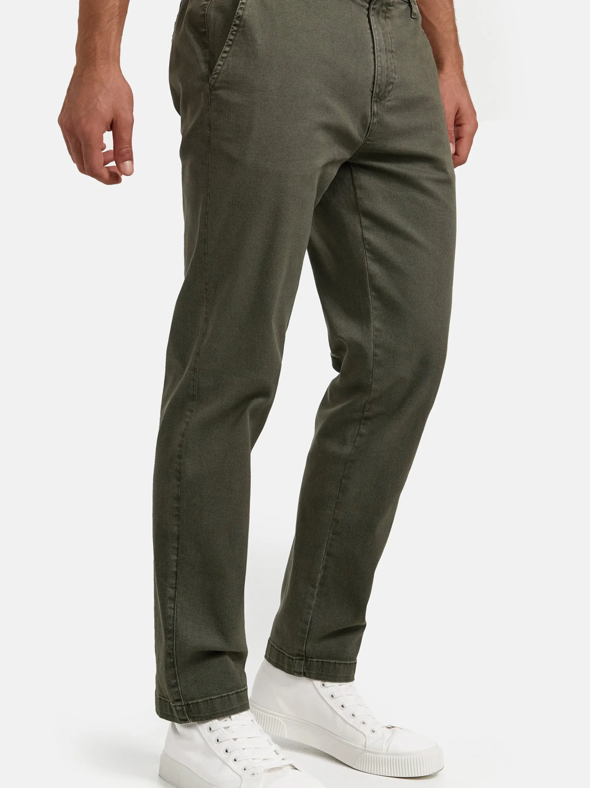 Indicode Herren Chinohose - INGabrin in khaki
