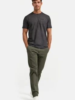 Indicode Herren Chinohose - INGabrin in khaki