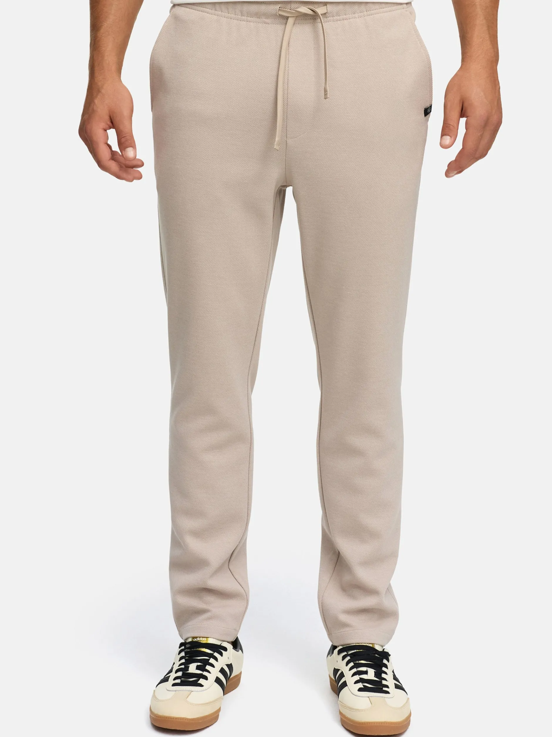 Indicode Herren Chinohose - INCowell Chinohose in taupe beige