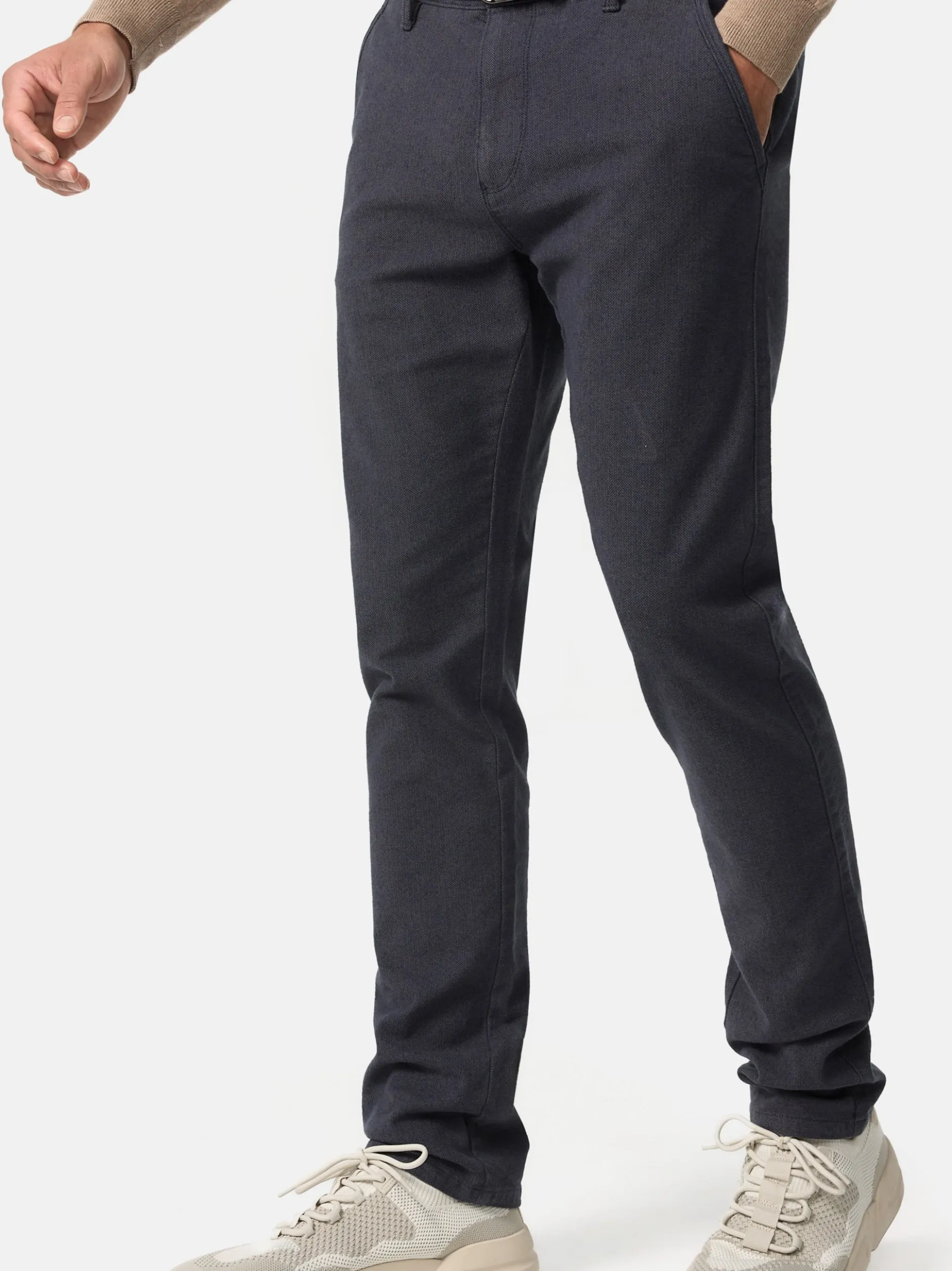Indicode Herren Chinohose - INSan Bellon in marine