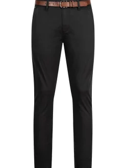 Indicode Herren Chinohose - INPilli in schwarz