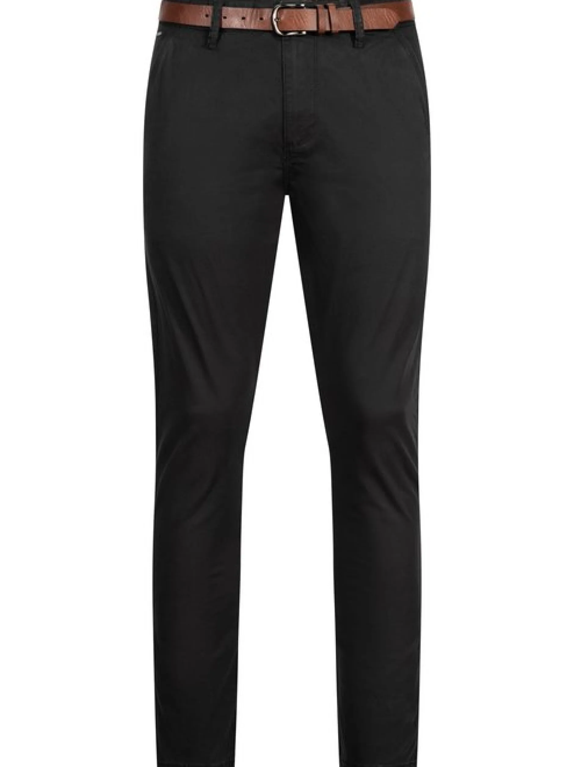 Indicode Herren Chinohose - INPilli in schwarz