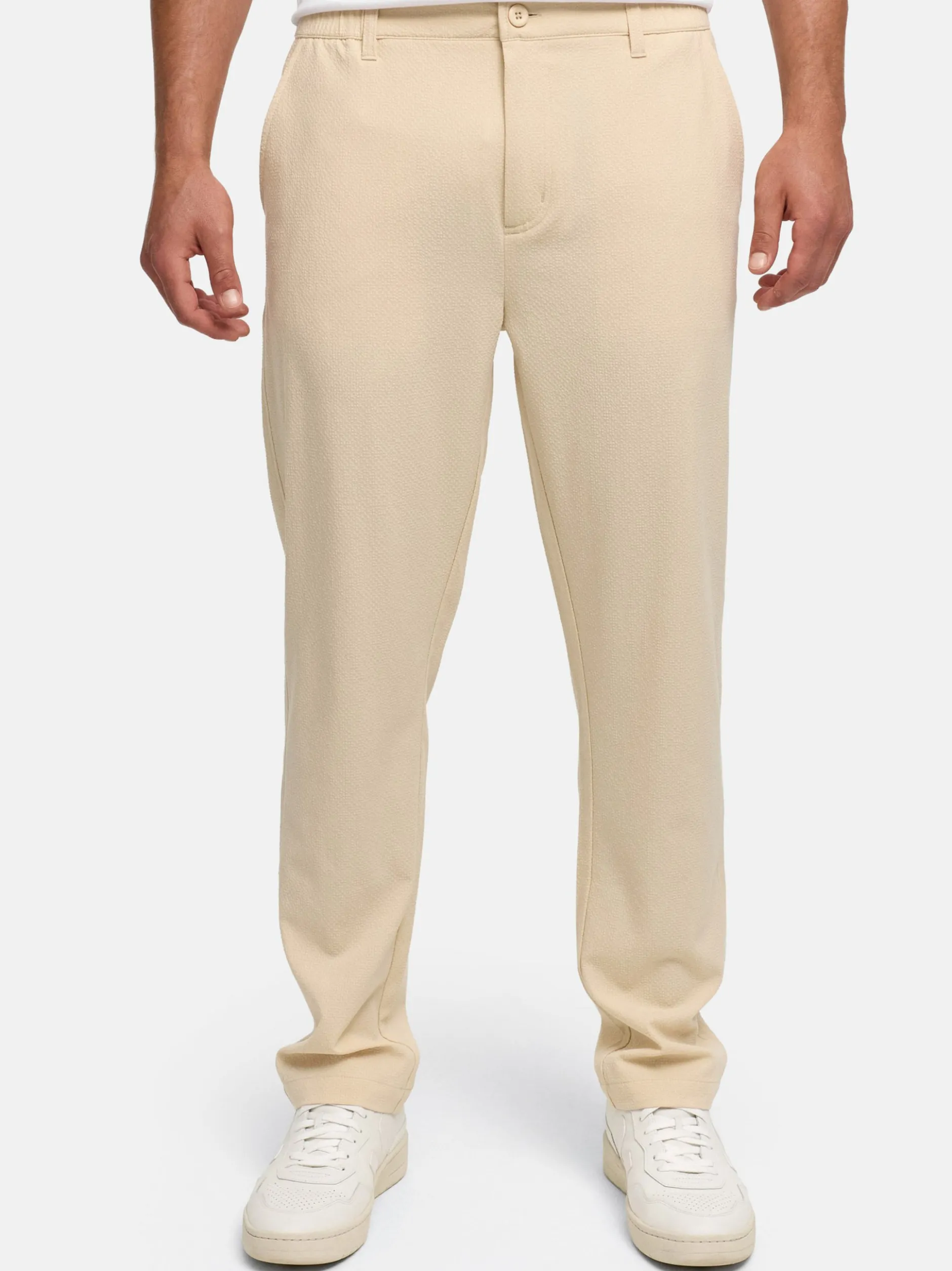 Indicode Herren Chino - INDaminos in beige sand