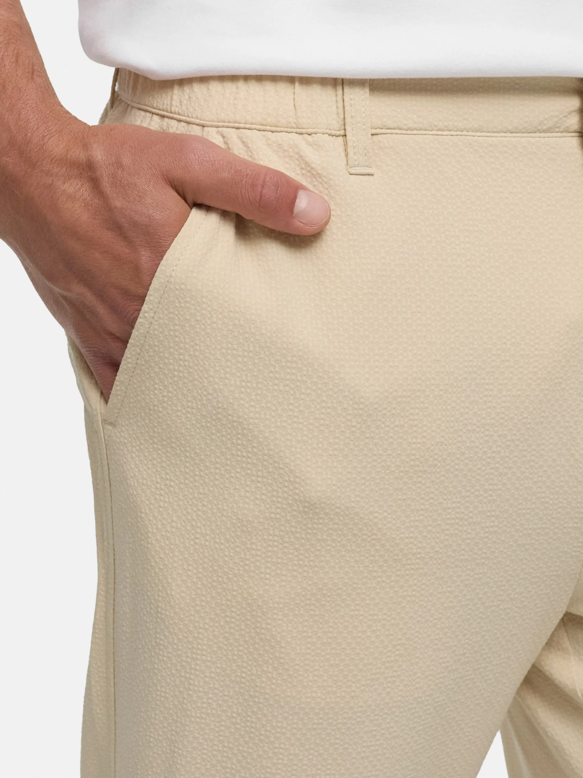Indicode Herren Chino - INDaminos in beige sand