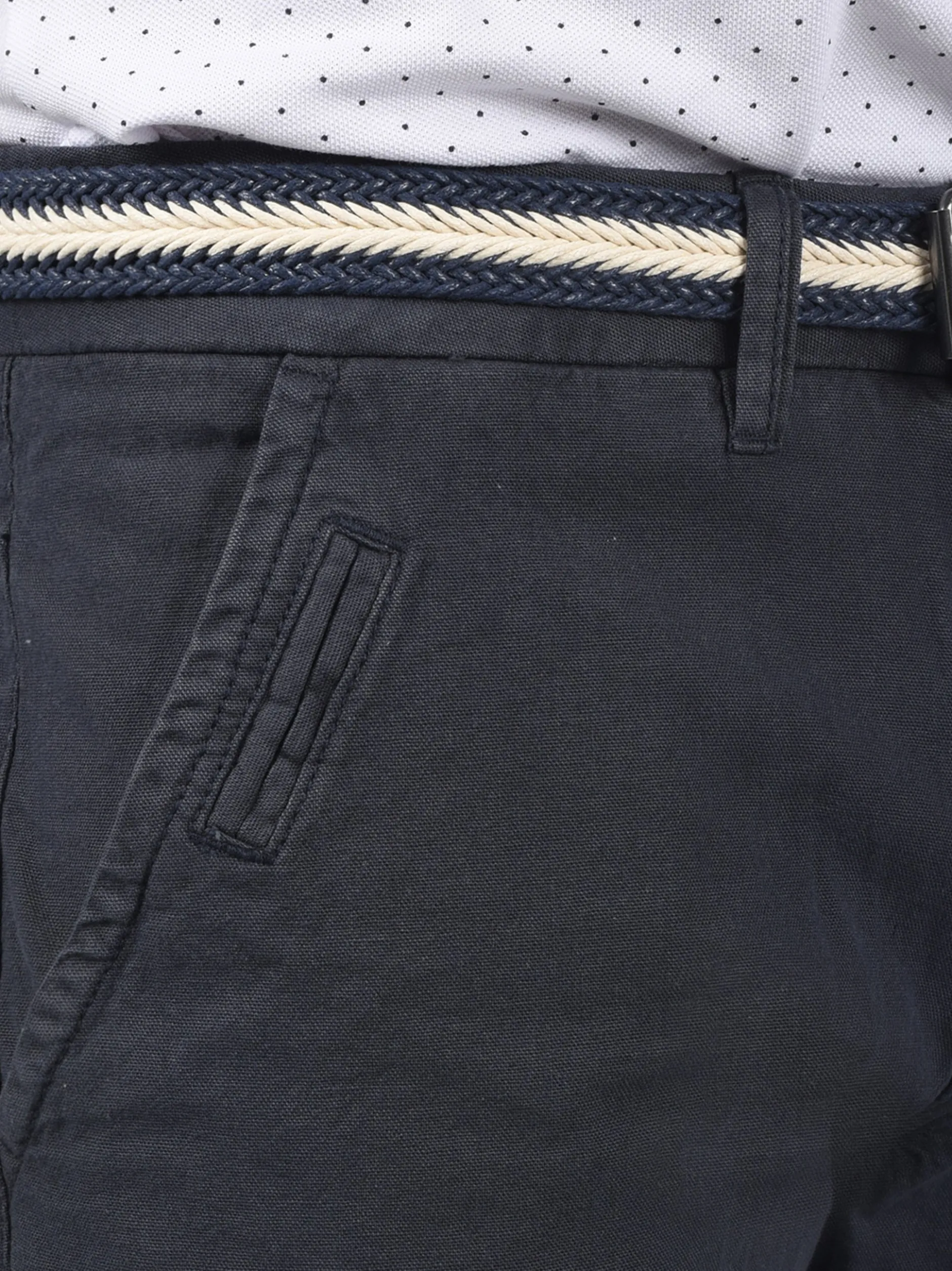 Indicode Herren Chinoshorts - IDMews in marine