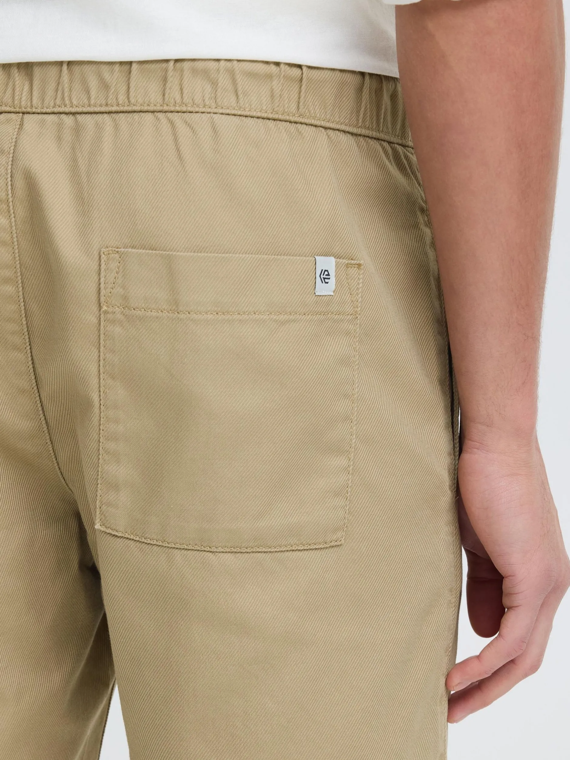 Indicode Herren Chinoshorts - IDZarwyn in braun